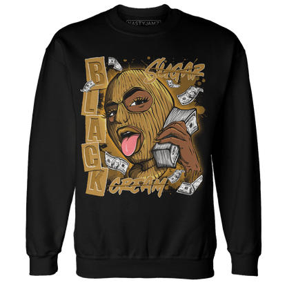 Wheat 13s Sweatshirt Match No Sugar No Cream - NastyJamz