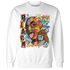 Mid GS Six Championships 1s Sweatshirt Match No Sugar No Cream - NastyJamz
