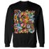 Mid GS Six Championships 1s Sweatshirt Match No Sugar No Cream - NastyJamz