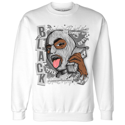 Retro High OG Black White 1s Sweatshirt Match No Sugar No Cream - NastyJamz