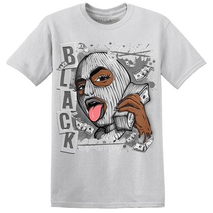 Retro High OG Black White 1s T Shirt Match No Sugar No Cream - NastyJamz