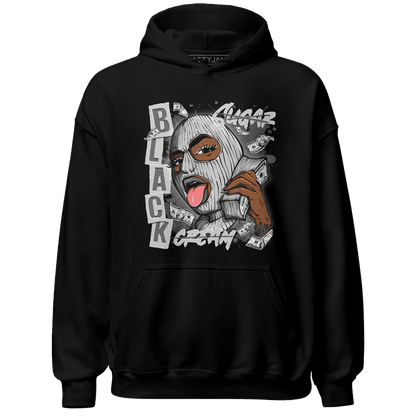 Retro High OG Black White 1s Hoodie Match No Sugar No Cream - NastyJamz