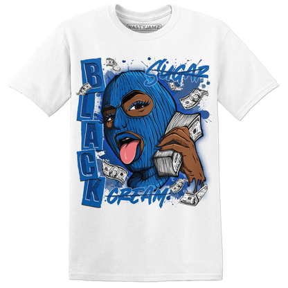 Royal Reimagined 1s T Shirt Match No Sugar No Cream - NastyJamz