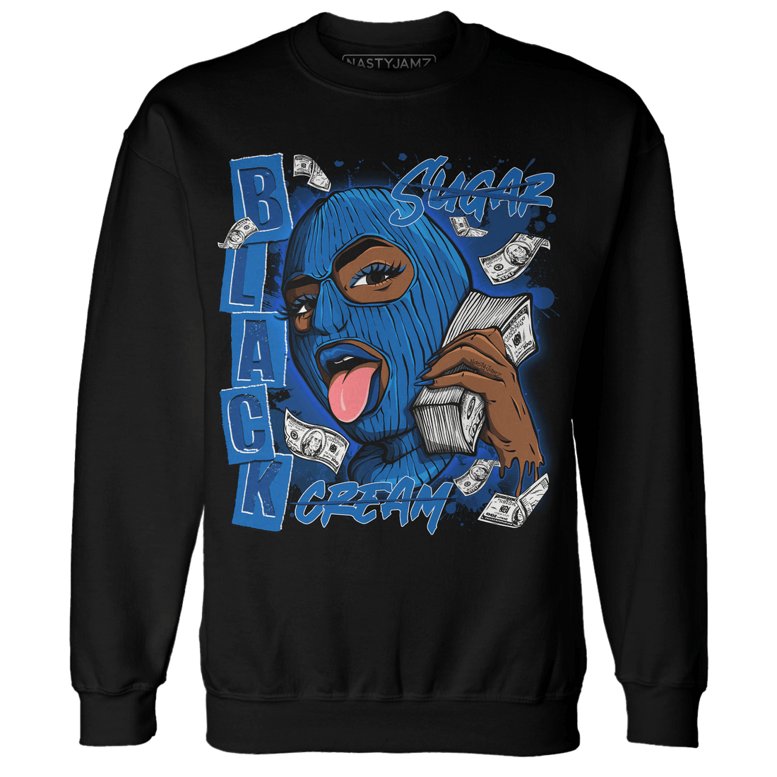 Royal Reimagined 1s Sweatshirt Match No Sugar No Cream - NastyJamz