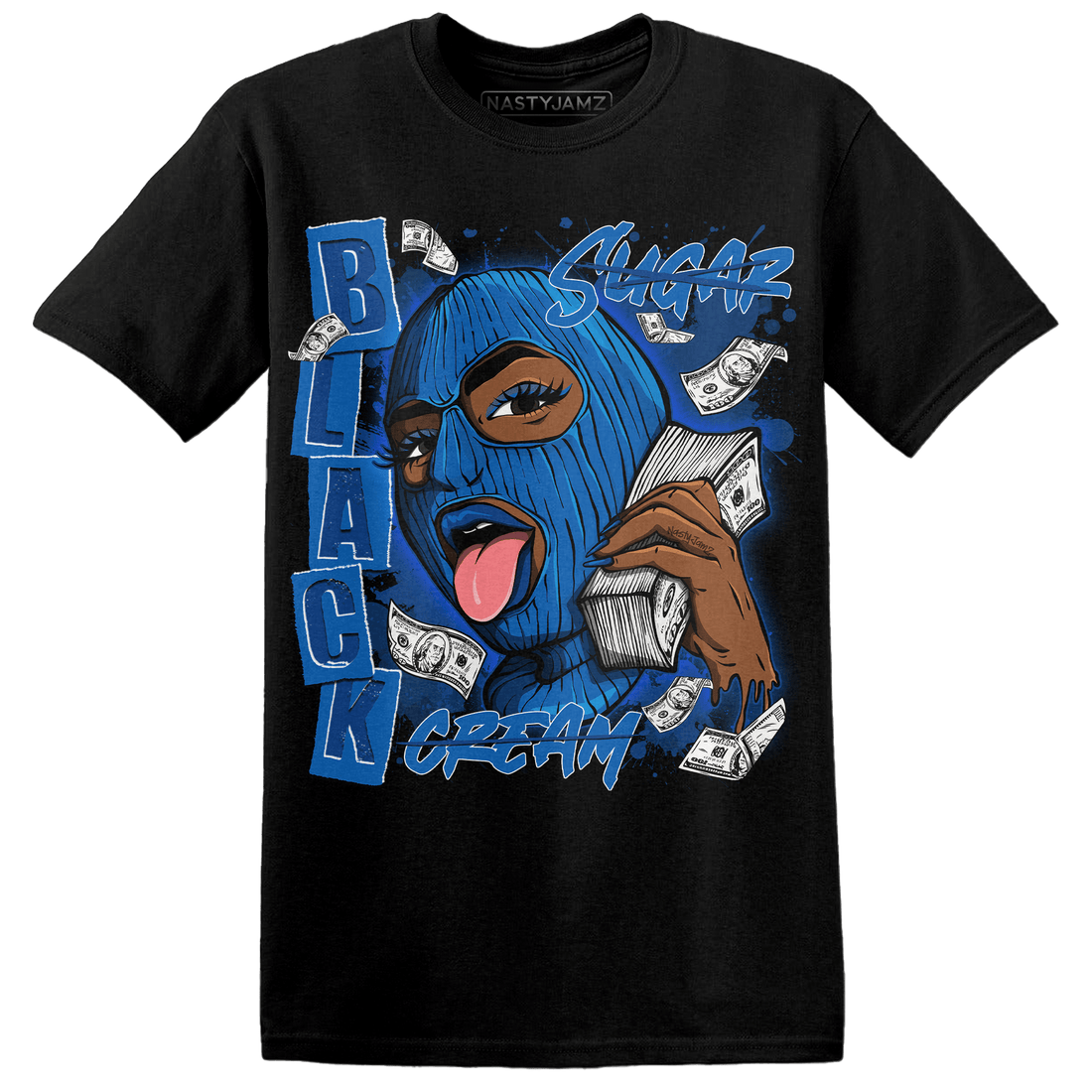 Royal Reimagined 1s T Shirt Match No Sugar No Cream - NastyJamz