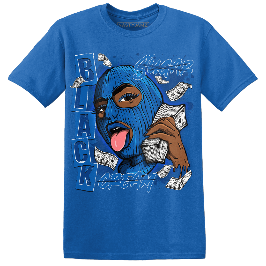 Royal Reimagined 1s T Shirt Match No Sugar No Cream - NastyJamz