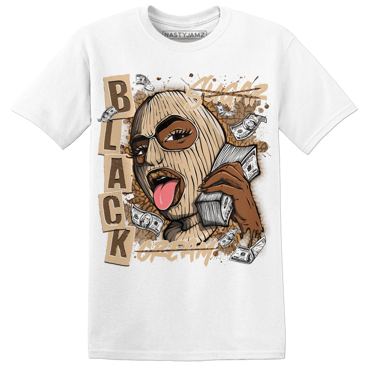 Palomino 3s T Shirt Match No Sugar No Cream - NastyJamz