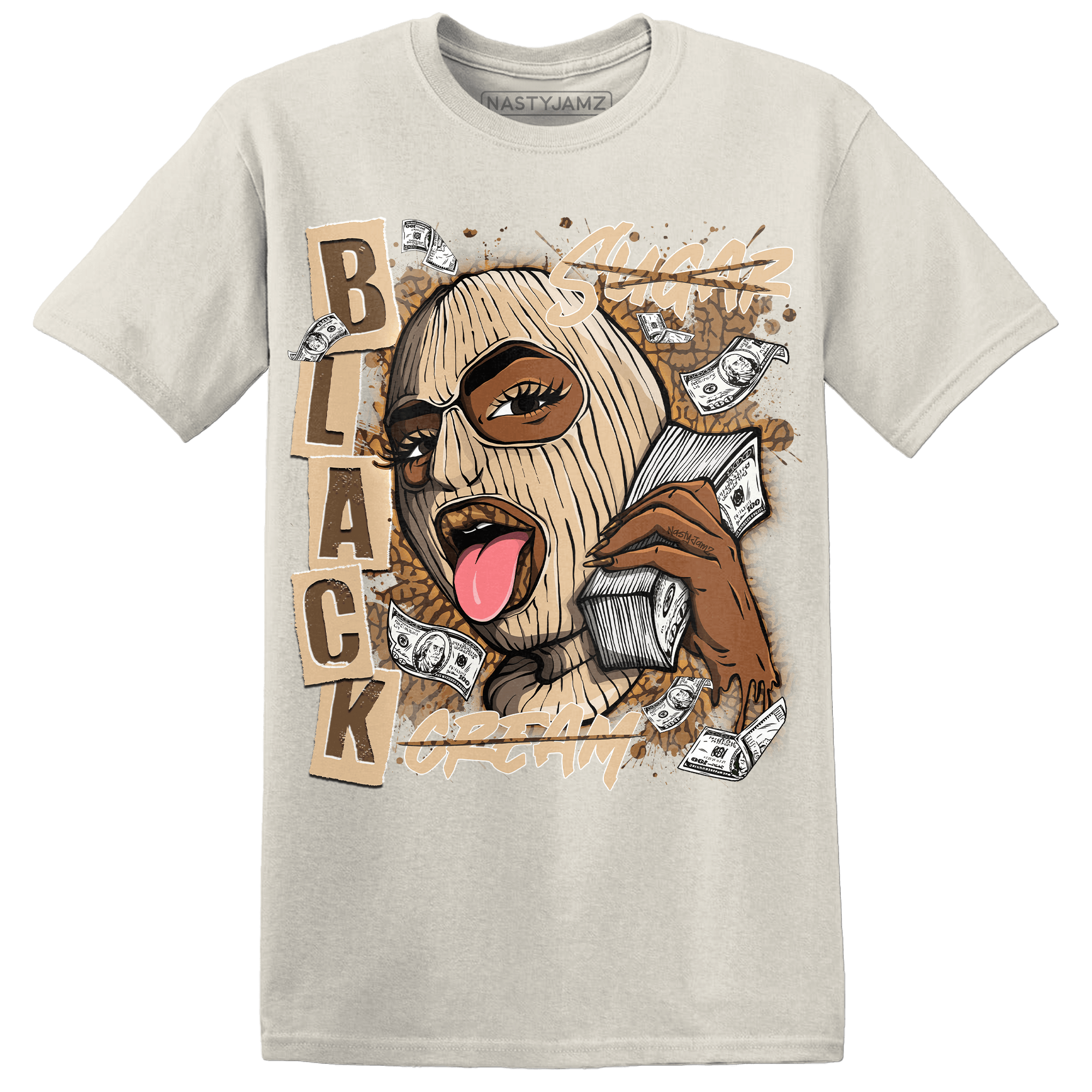 Palomino 3s T Shirt Match No Sugar No Cream - NastyJamz