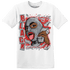 Bred Reimagined 4s T Shirt Match No Sugar No Cream - NastyJamz