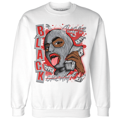 Bred Reimagined 4s Sweatshirt Match No Sugar No Cream - NastyJamz
