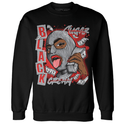Bred Reimagined 4s Sweatshirt Match No Sugar No Cream - NastyJamz
