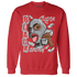 Bred Reimagined 4s Sweatshirt Match No Sugar No Cream - NastyJamz