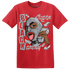 Bred Reimagined 4s T Shirt Match No Sugar No Cream - NastyJamz