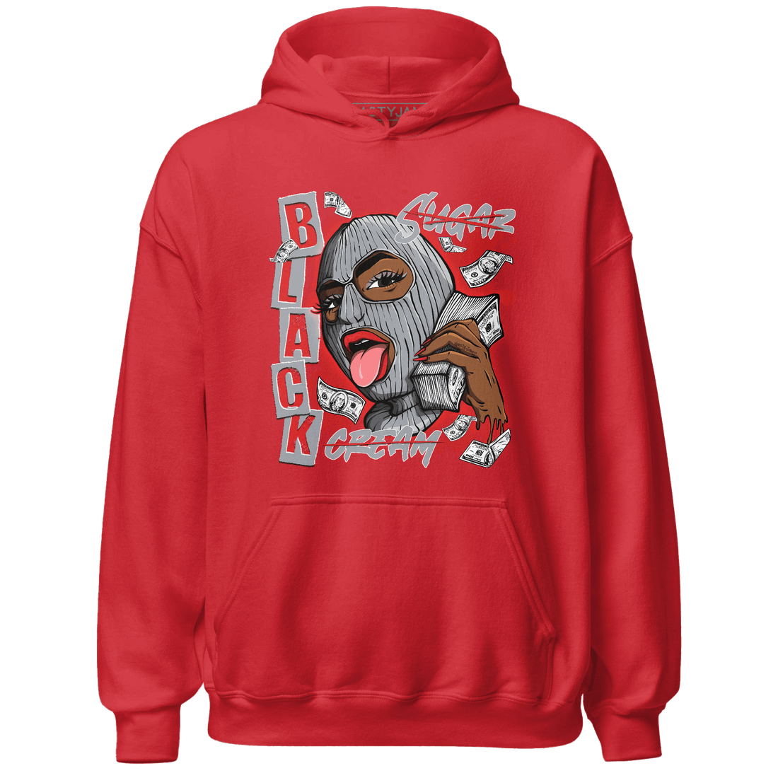 Bred Reimagined 4s Hoodie Match No Sugar No Cream - NastyJamz