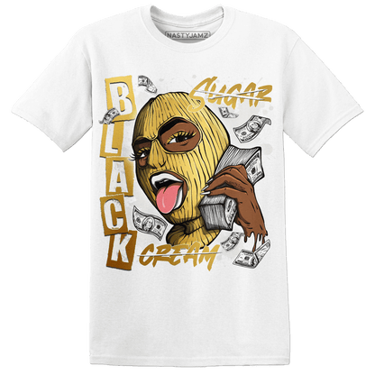 Sail 4s T Shirt Match No Sugar No Cream - NastyJamz