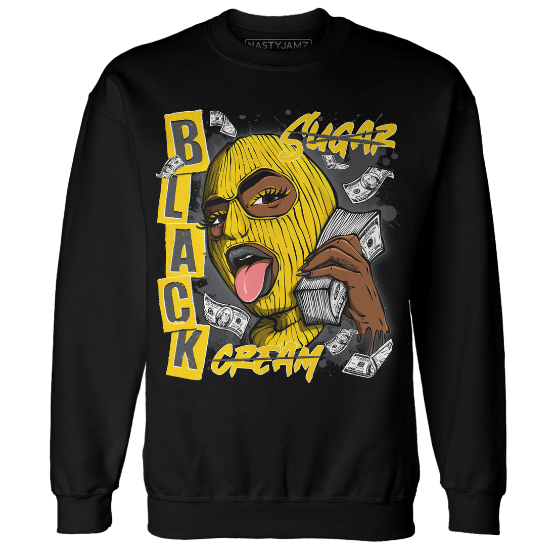 Thunder 4s Sweatshirt Match No Sugar No Cream - NastyJamz