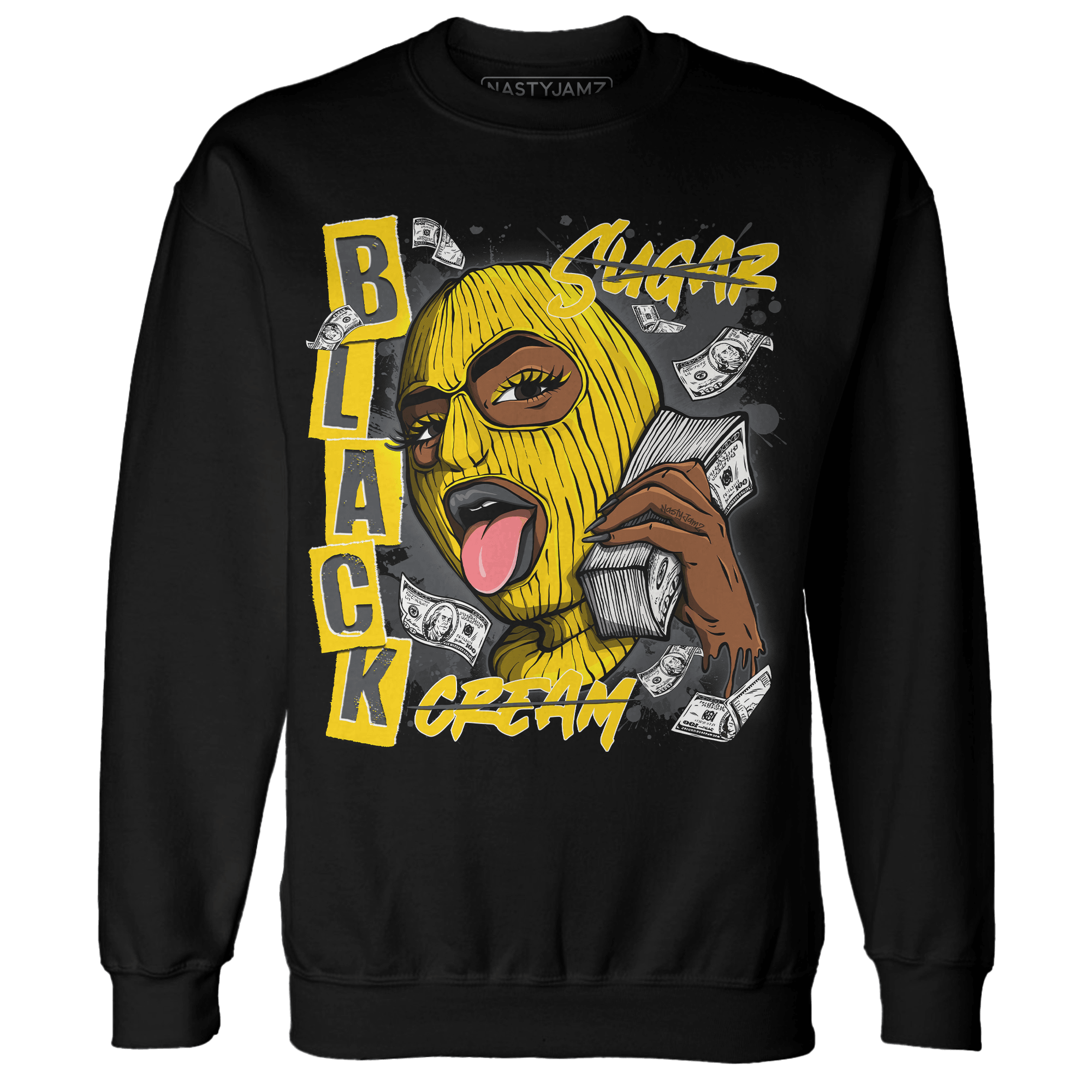 Thunder 4s Sweatshirt Match No Sugar No Cream - NastyJamz