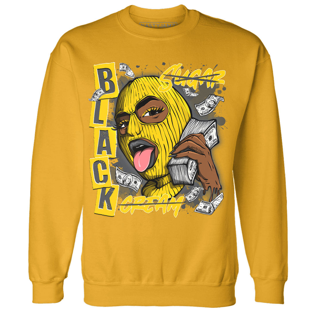 Thunder 4s Sweatshirt Match No Sugar No Cream - NastyJamz