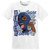 Midnight Navy 5s T Shirt Match No Sugar No Cream - NastyJamz