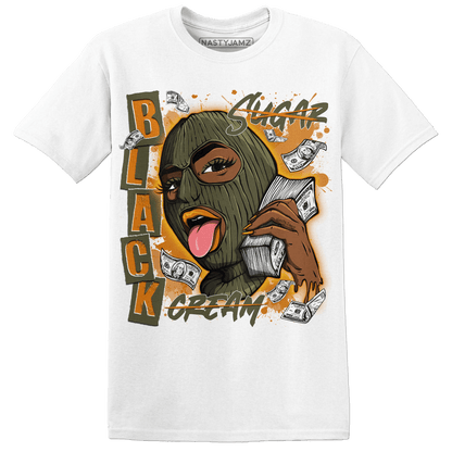 Olive 5s T Shirt Match No Sugar No Cream - NastyJamz