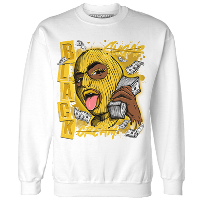 Yellow Ochre 6s Sweatshirt Match No Sugar No Cream - NastyJamz