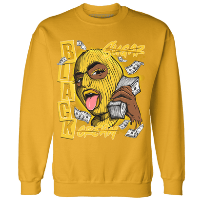 Yellow Ochre 6s Sweatshirt Match No Sugar No Cream - NastyJamz