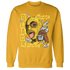 Yellow Ochre 6s Sweatshirt Match No Sugar No Cream - NastyJamz