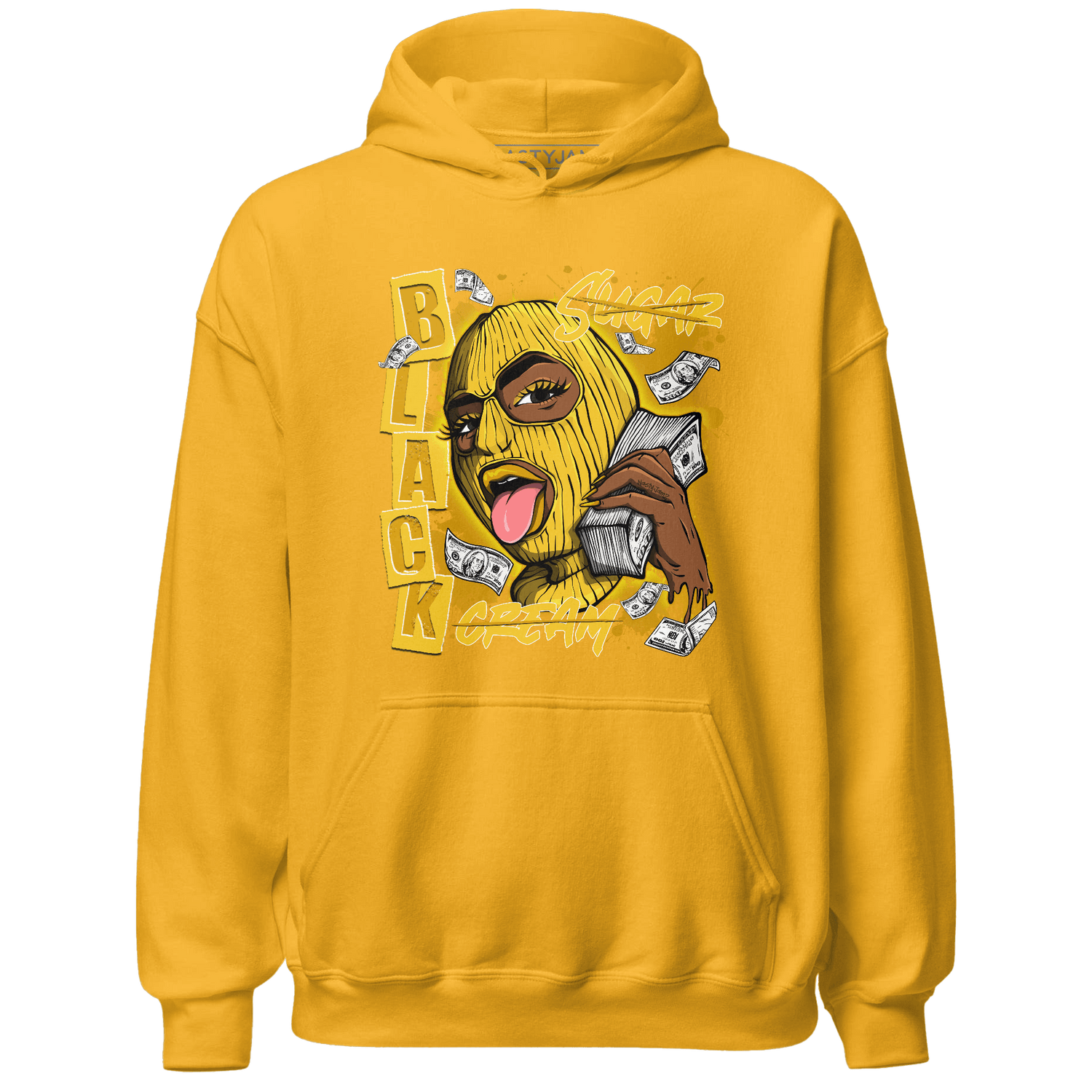 Yellow Ochre 6s Hoodie Match No Sugar No Cream - NastyJamz