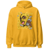 Yellow Ochre 6s Hoodie Match No Sugar No Cream - NastyJamz