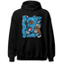 Powder Blue 9s Hoodie Match No Sugar No Cream - NastyJamz