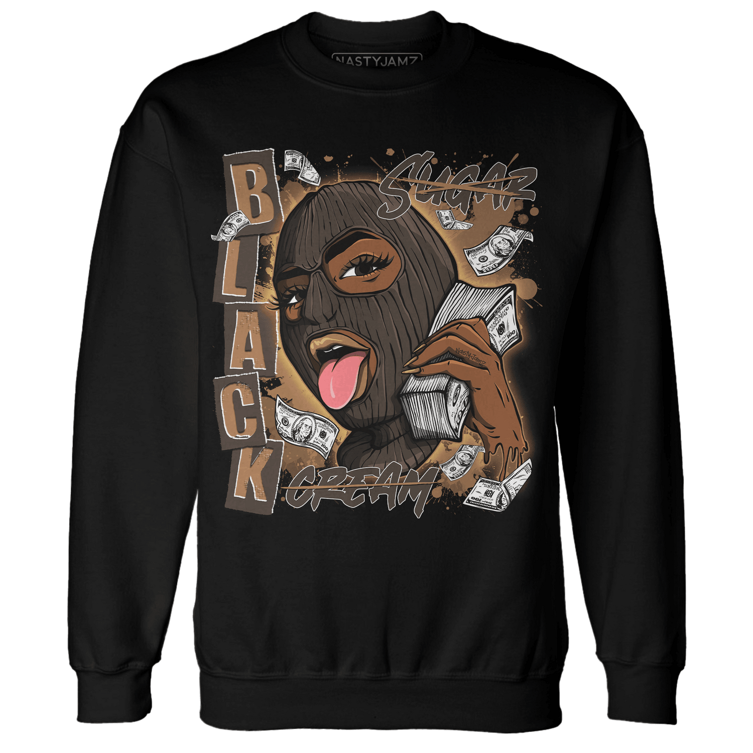Jumpman Jack Sweatshirt Match No Sugar No Cream - NastyJamz