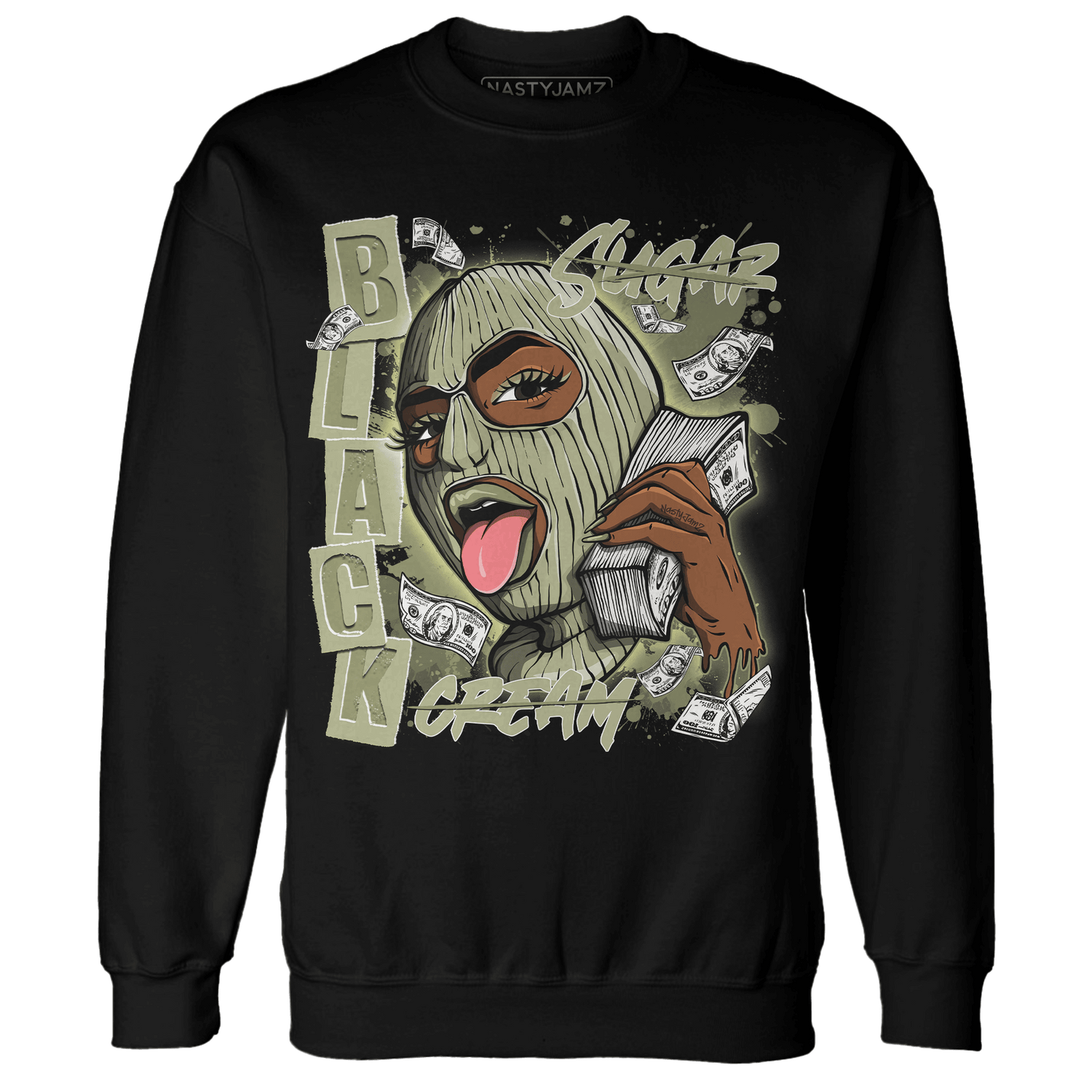 Yeezy Slide Resin Sweatshirt Match No Sugar No Cream - NastyJamz