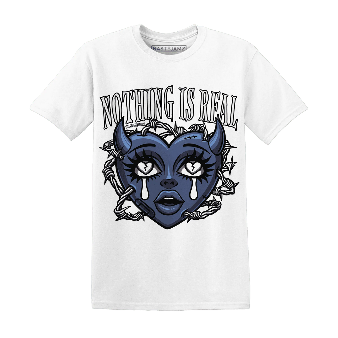 Low-Diffused-Blue-11s-T-Shirt-Match-Nothing-Is-Real