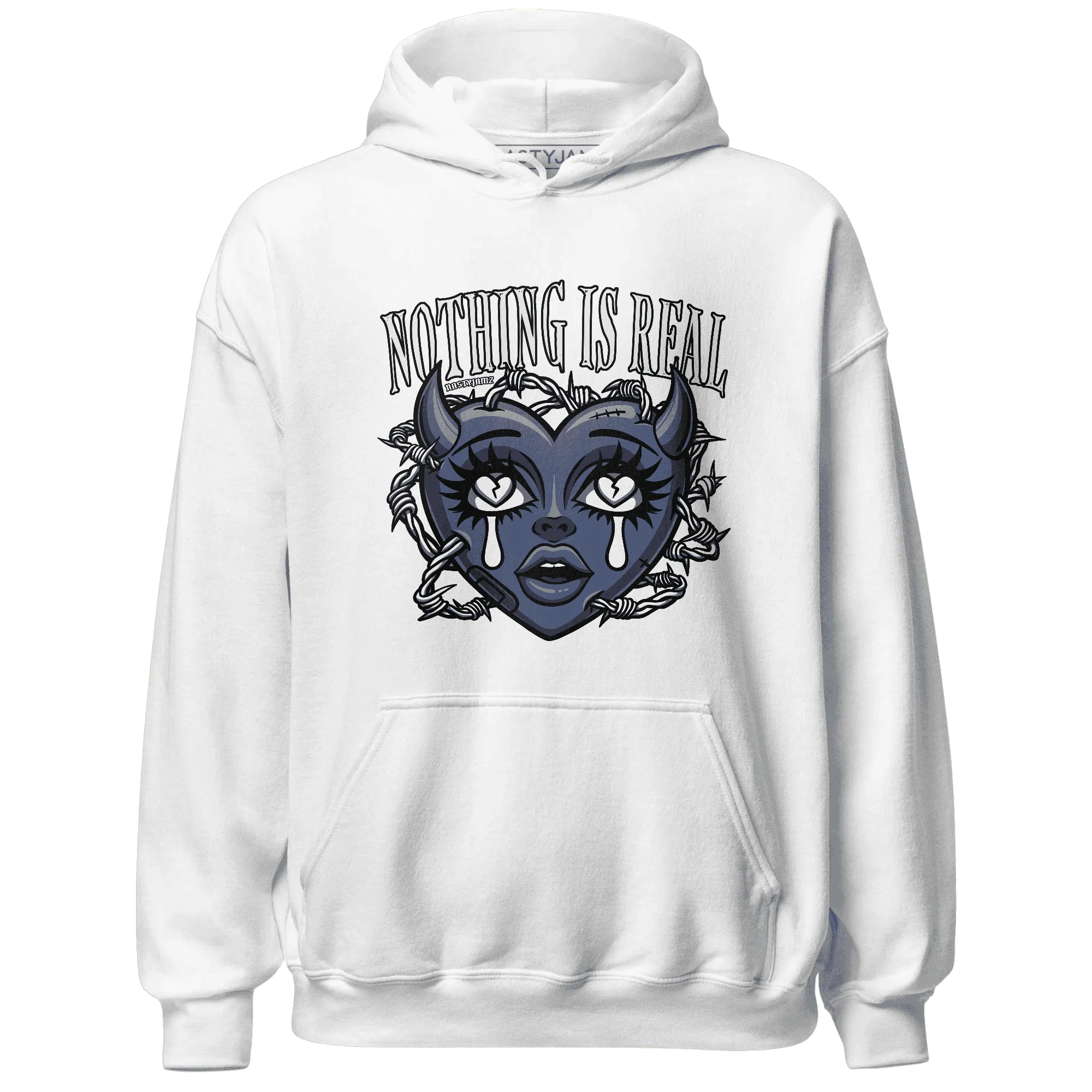 Low-Diffused-Blue-11s-Hoodie-Match-Nothing-Is-Real