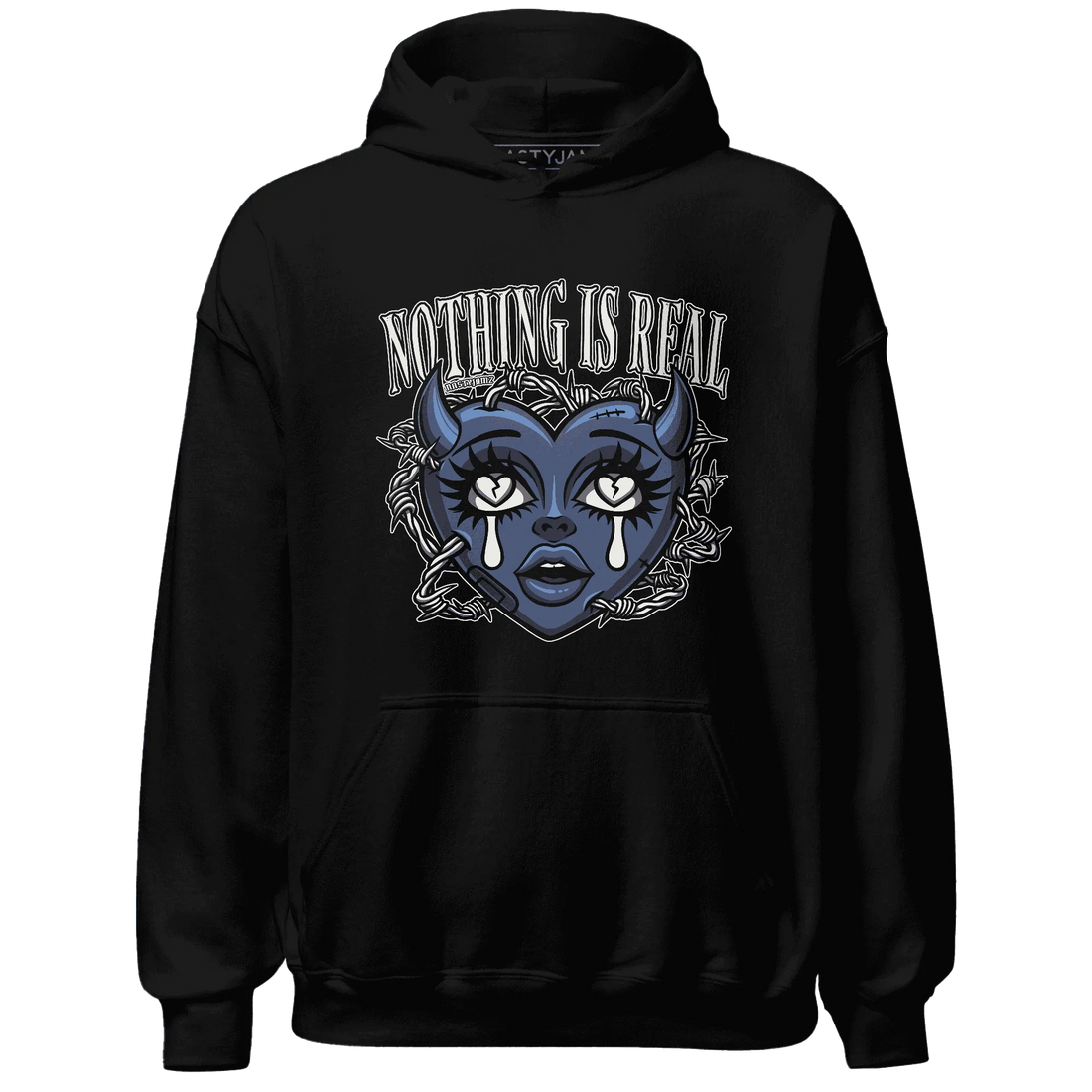 Low-Diffused-Blue-11s-Hoodie-Match-Nothing-Is-Real