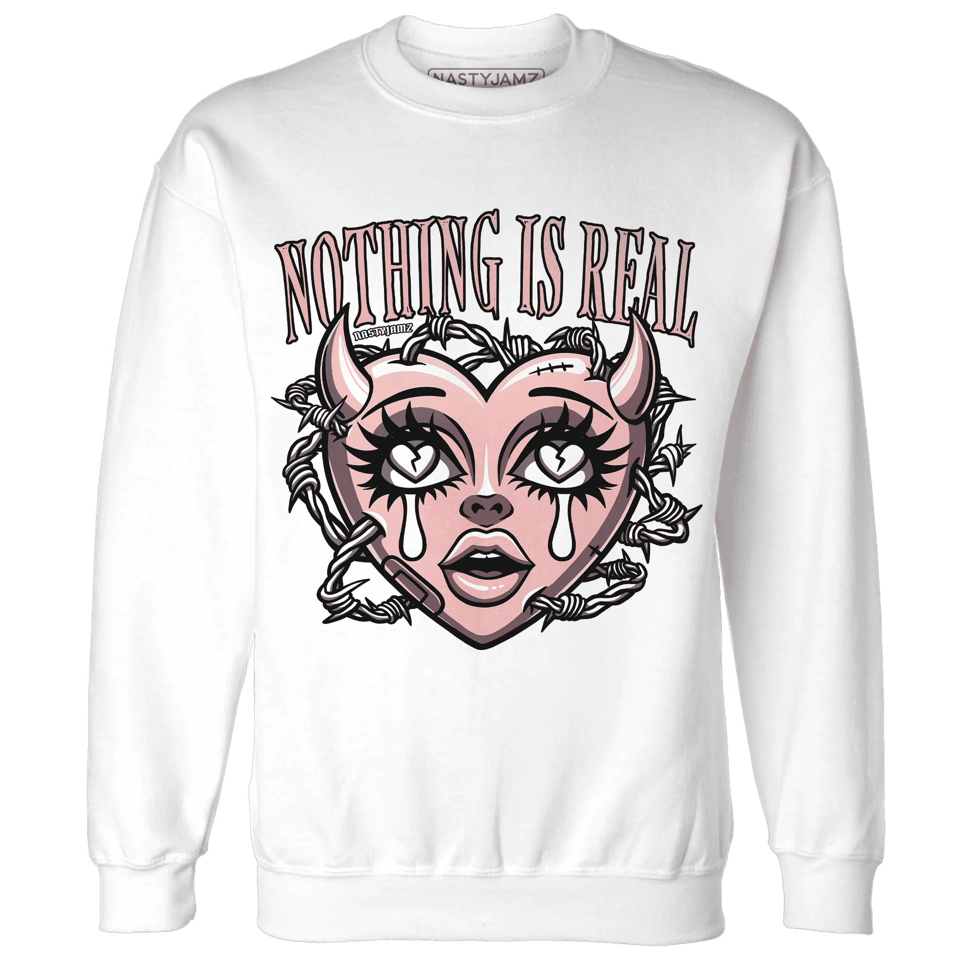 Low-Legend-Pink-11s-Sweatshirt-Match-Nothing-Is-Real