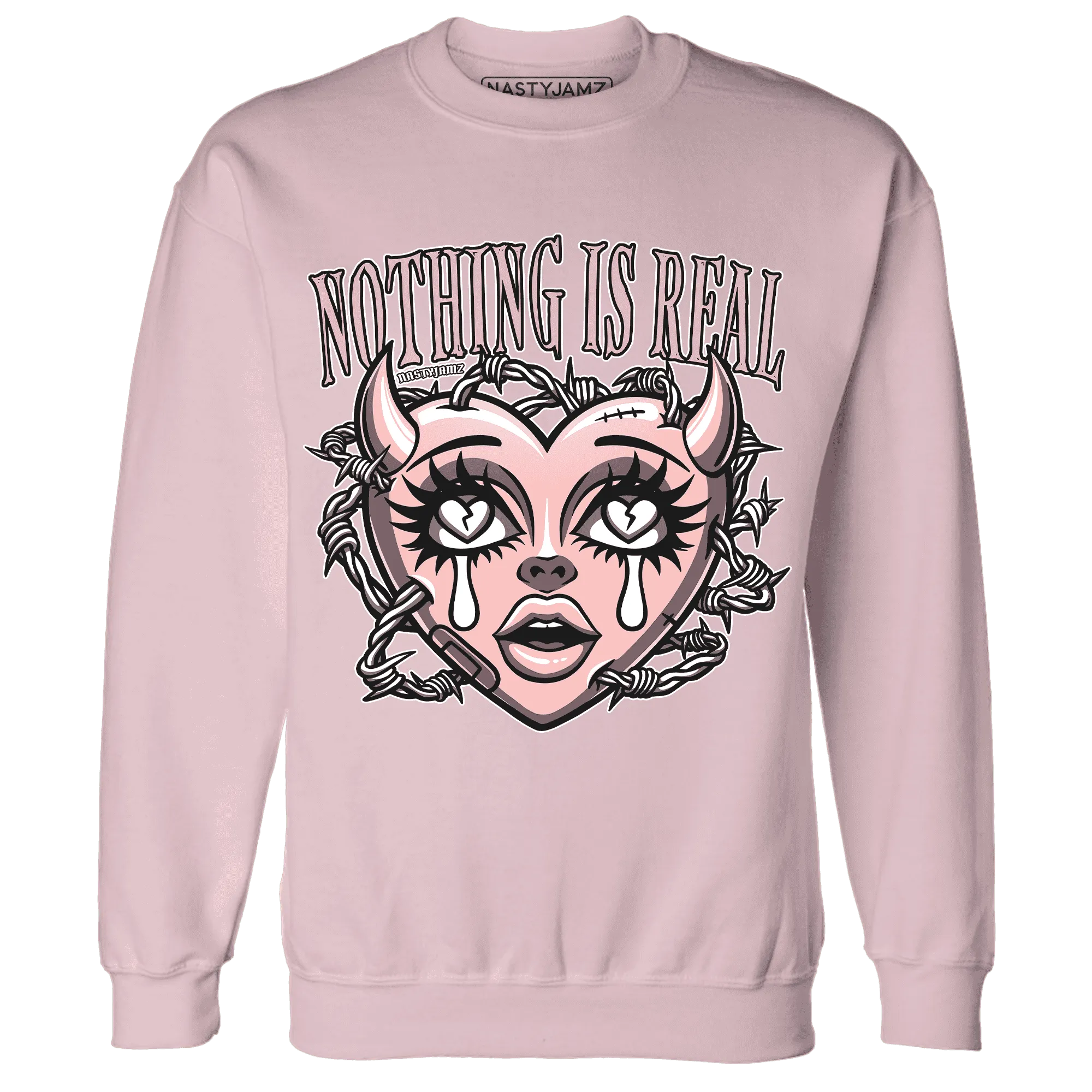 Low-Legend-Pink-11s-Sweatshirt-Match-Nothing-Is-Real