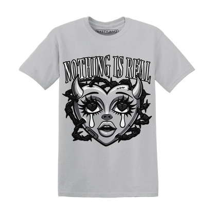 Wolf-Grey-12s-NastyJamz-T-Shirt-Match-Nothing-Is-Real