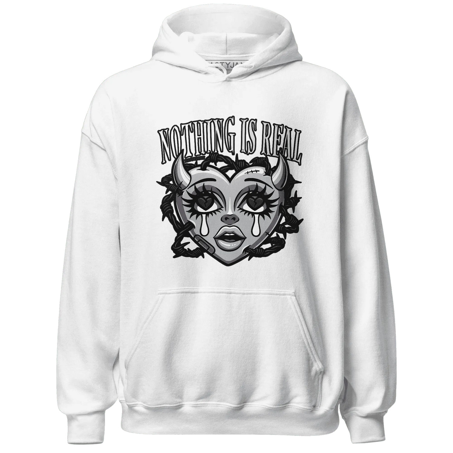 Wolf-Grey-12s-NastyJamz-Hoodie-Match-Nothing-Is-Real