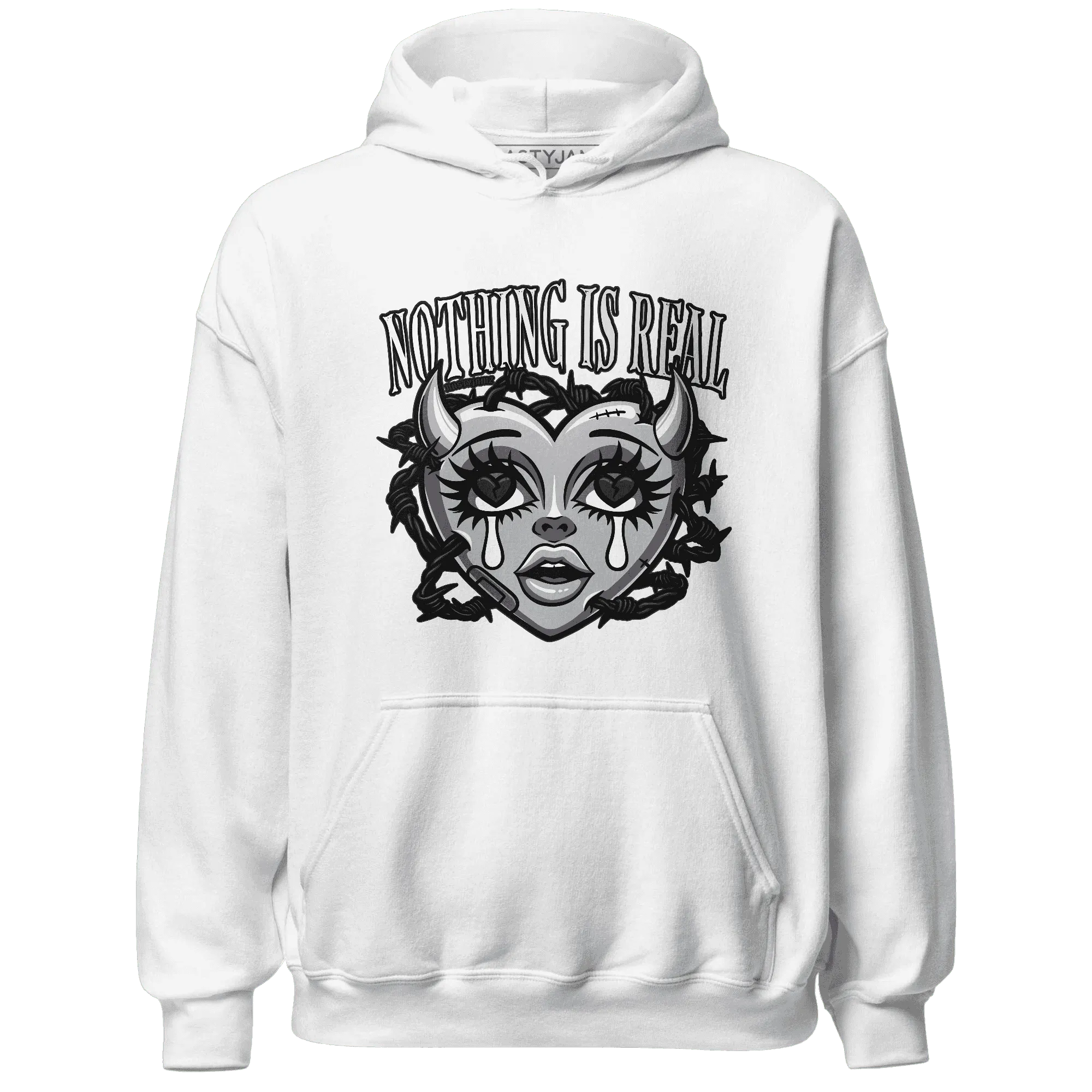 Wolf-Grey-12s-NastyJamz-Hoodie-Match-Nothing-Is-Real