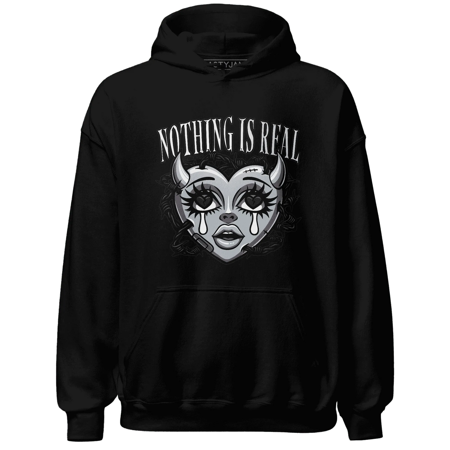 Wolf-Grey-12s-NastyJamz-Hoodie-Match-Nothing-Is-Real