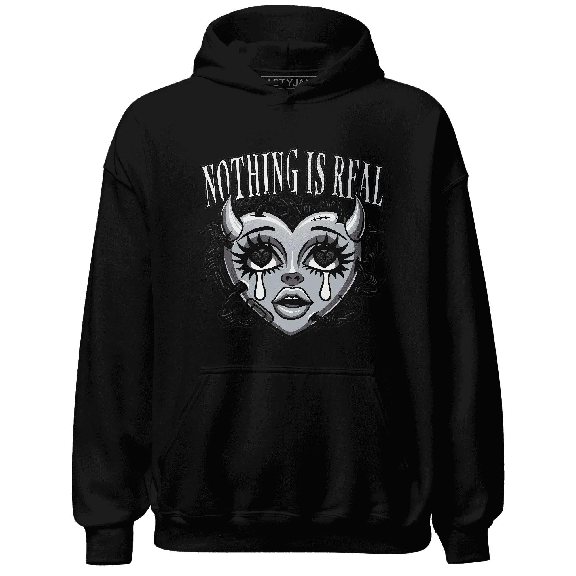 Wolf-Grey-12s-NastyJamz-Hoodie-Match-Nothing-Is-Real