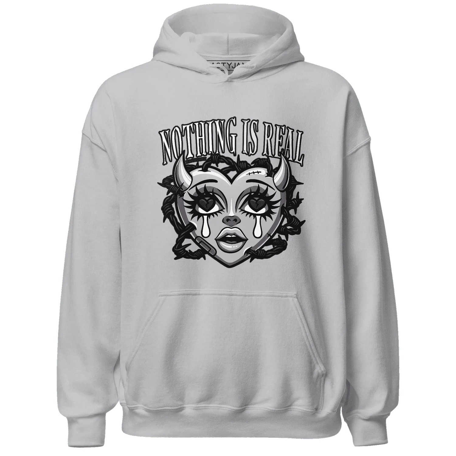 Wolf-Grey-12s-NastyJamz-Hoodie-Match-Nothing-Is-Real