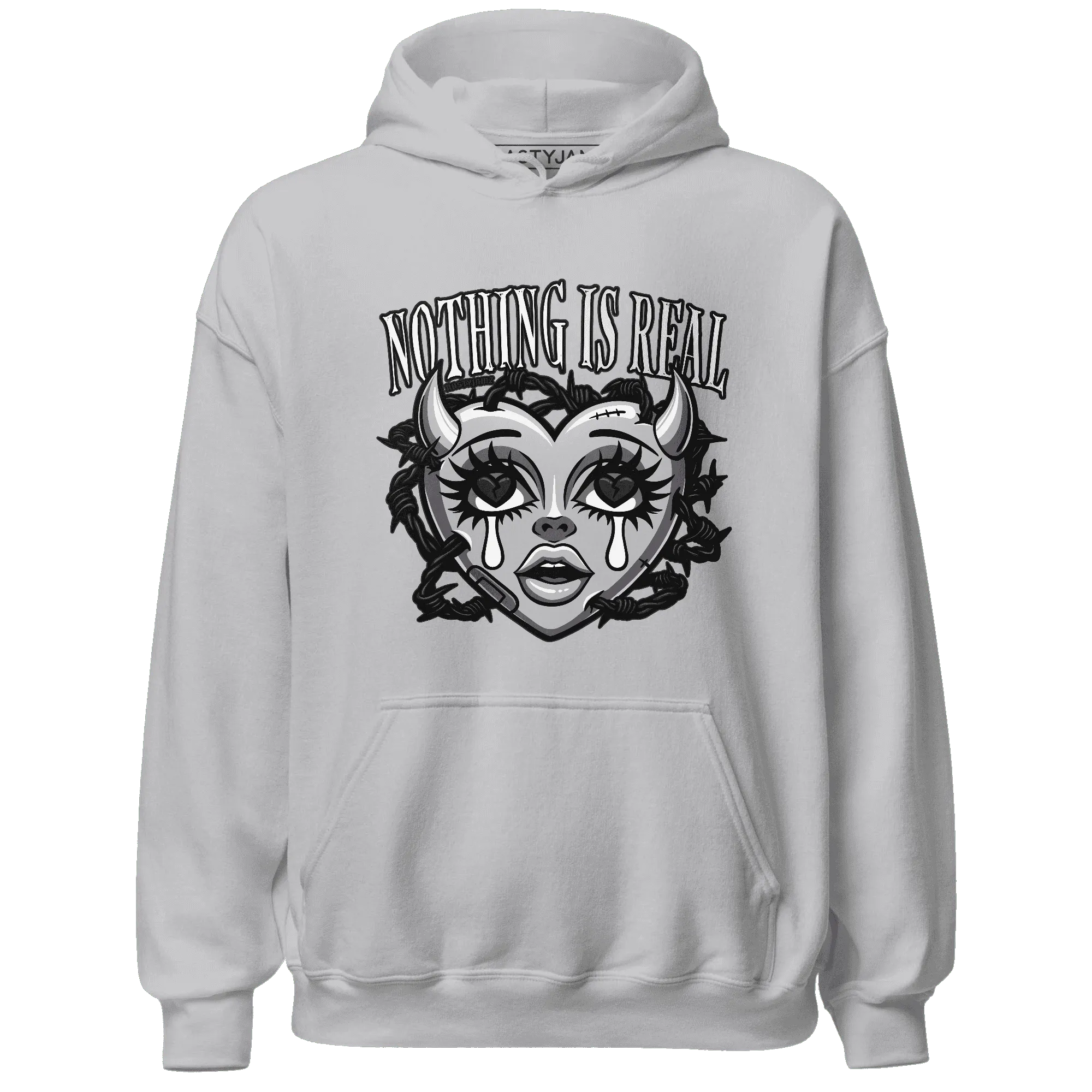 Wolf-Grey-12s-NastyJamz-Hoodie-Match-Nothing-Is-Real