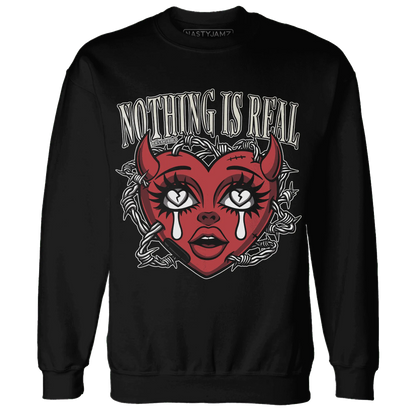 Black-Toe-Reimagined-Red-White-1s-Sweatshirt-Match-Nothing-Is-Real