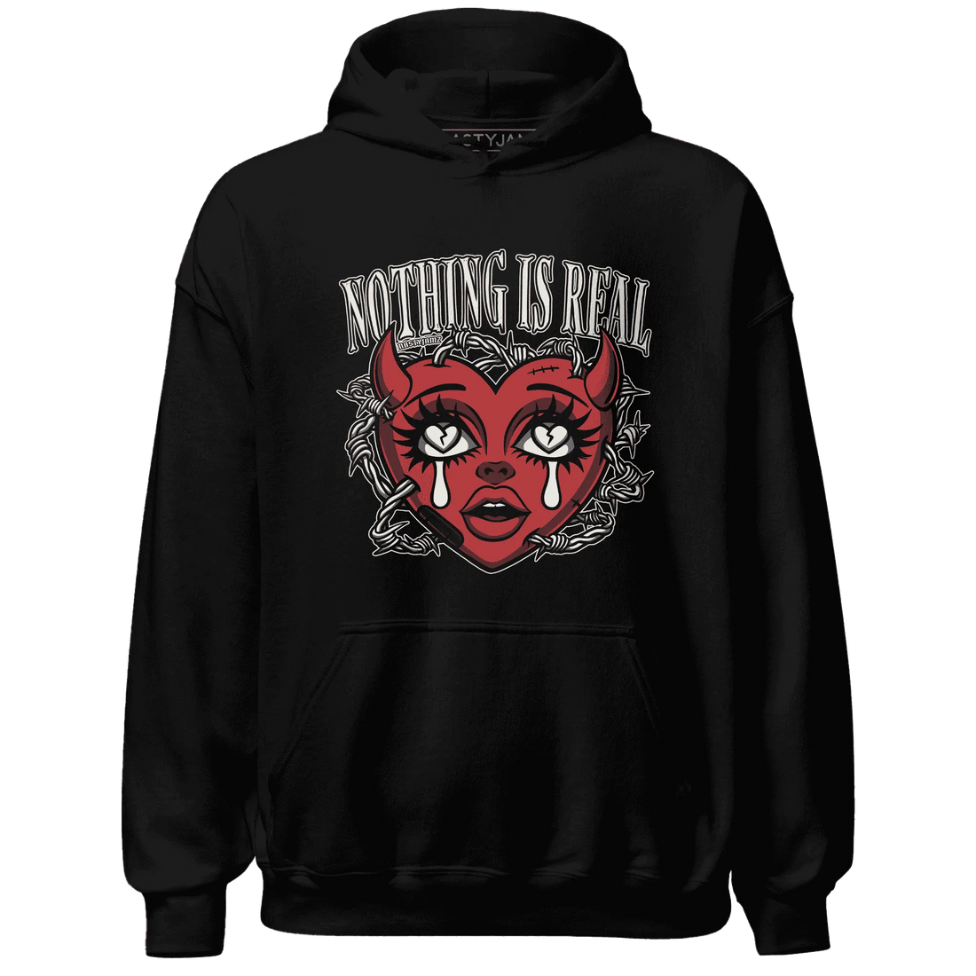 Black-Toe-Reimagined-Red-White-1s-Hoodie-Match-Nothing-Is-Real