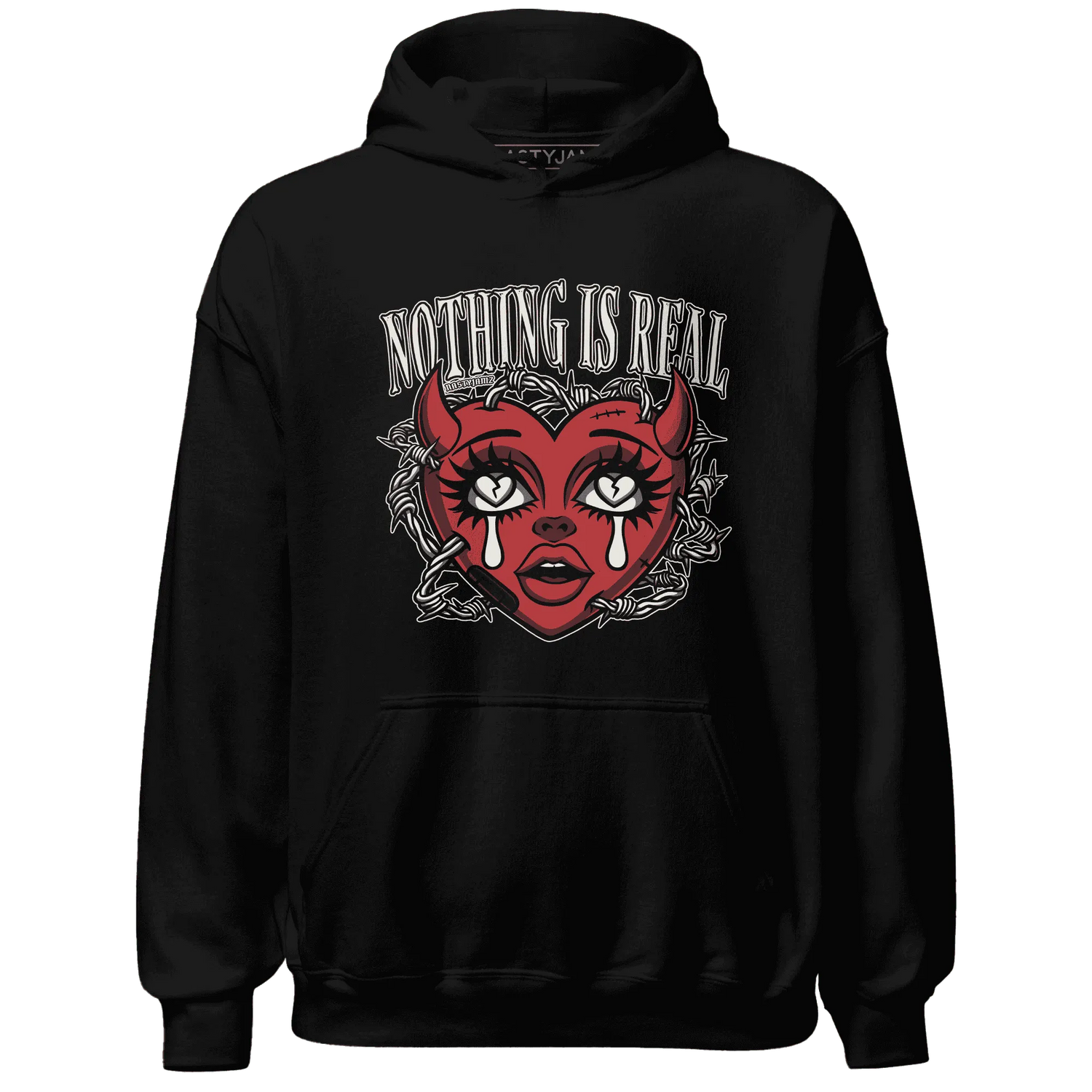 Black-Toe-Reimagined-Red-White-1s-Hoodie-Match-Nothing-Is-Real
