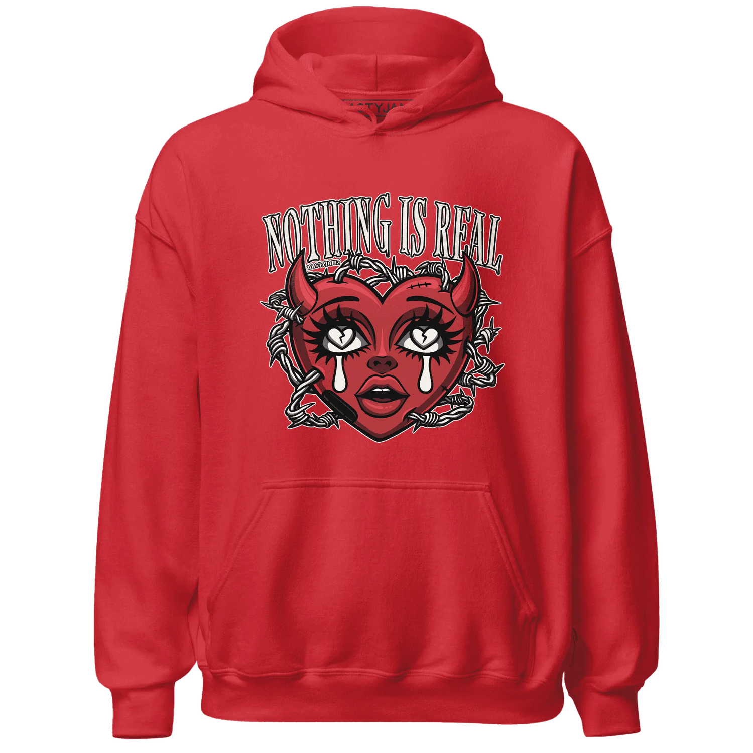 Black-Toe-Reimagined-Red-White-1s-Hoodie-Match-Nothing-Is-Real