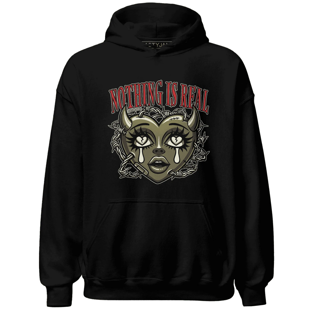 Medium-Olive-1s-NastyJamz-Hoodie-Match-Nothing-Is-Real