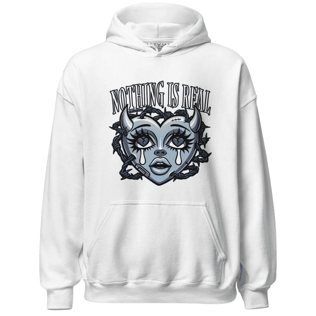 Mid-Diffused-Blue-Grey-1s-Hoodie-Match-Nothing-Is-Real